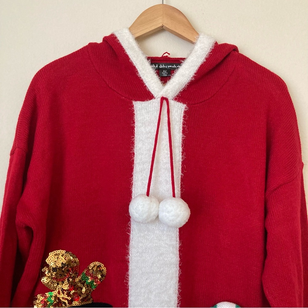 Christmas United States Sweaters Red Knit Pullover | NWT - Picture 4 of 11